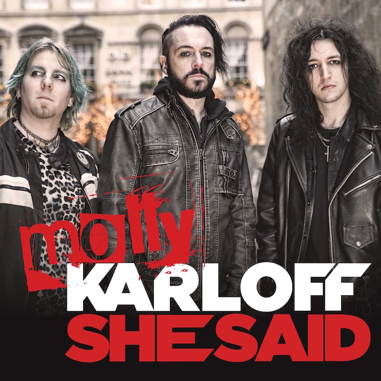 Molly Karloff She Said single cover