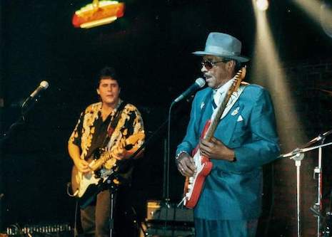 Sean Chambers Hubert Sumlin photo