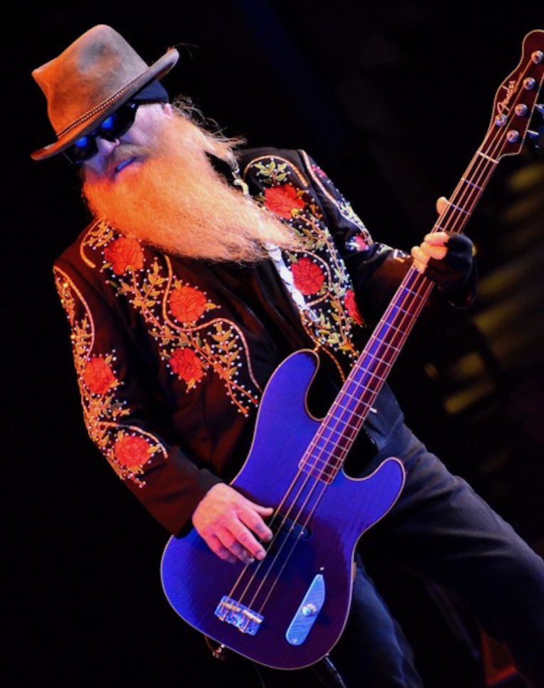 Dusty Hill ZZ Top photo