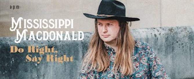 Do Right, Say Right by Mississippi MacDonald, album cover
