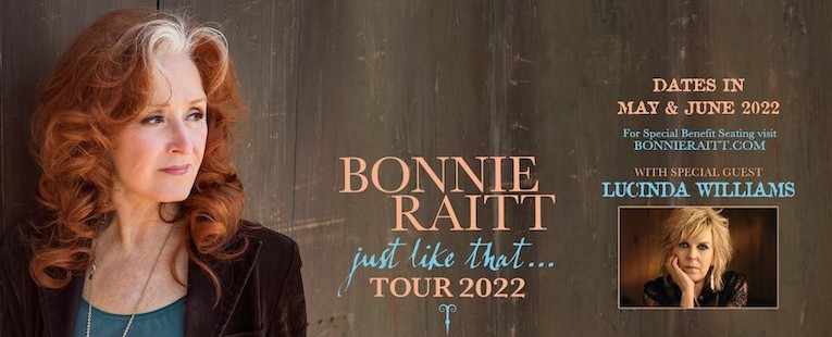 Bonnie Raitt Just Like That...tour flyer