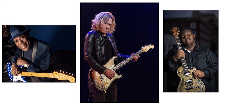 Buddy Guy, Kenny Wayne Shepherd, Christone 'Kingfish' Ingram photo