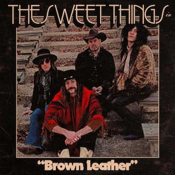 The Sweet Things, Brown Leather, album cover