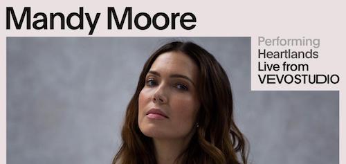 Mandy Moore, Heartlands, Vevo, single image