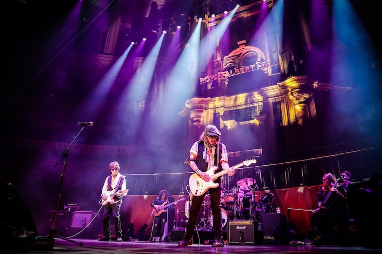 Jeff Beck, Johnny Depp, photo