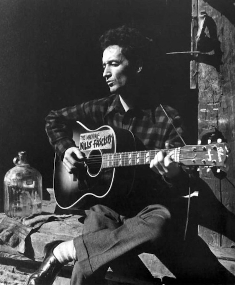 Woody Guthrie photo