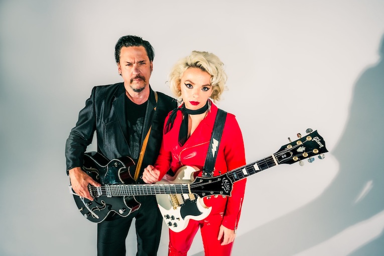 Jesse Dayton and Samantha Fish, photo, Riders