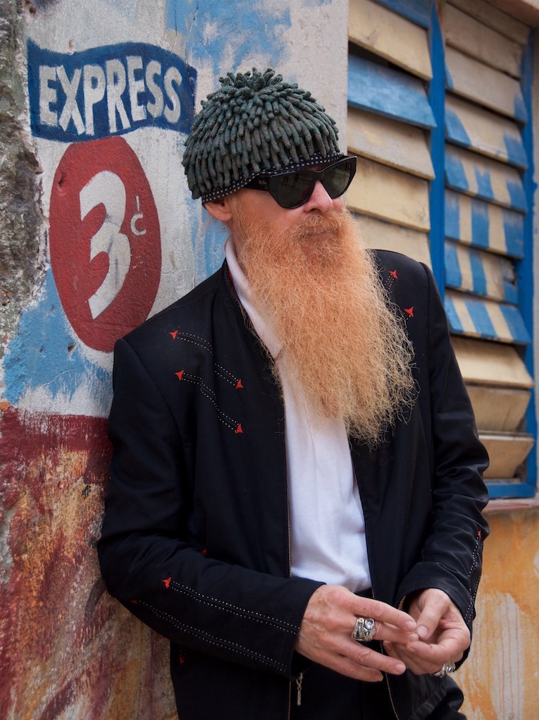 Billy F Gibbons, photo, solo European tour 