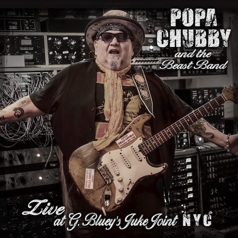 Popa Chubby, 'Live At G. Bluey's Juke Joint NYC', album cover front