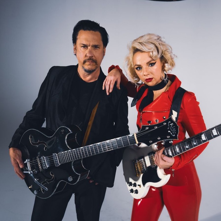 Samantha Fish & Jesse Dayton, photo, The Shake 'em Down Tour