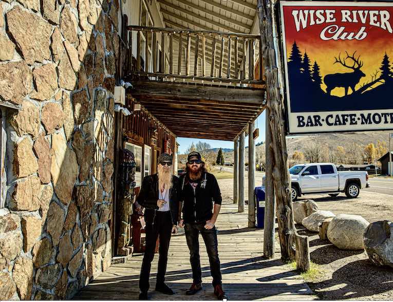 Billy F Gibbons, Tim Montana, photo, Wise River Club