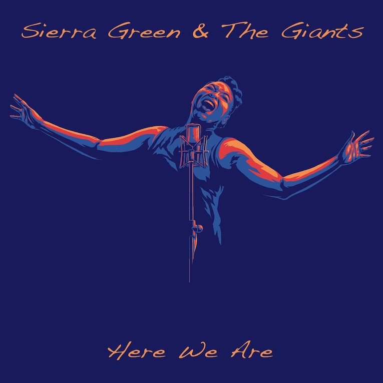 Sierra Greene, 'Here We Are', album cover front 