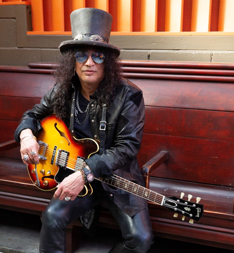 Slash, photo, Livestream S.E.R.P.E.N.T. Blues Festival Performance