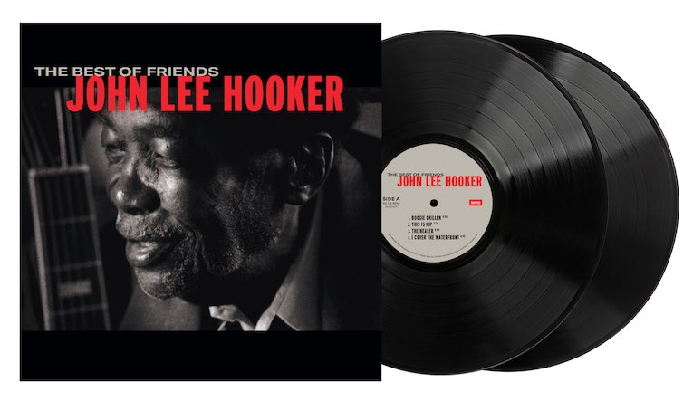 John Lee Hooker, The Best of Friends, vinyl cover front 