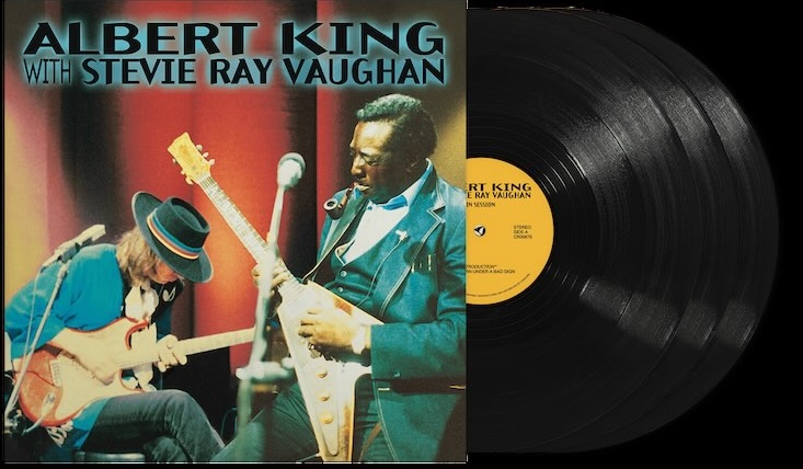 Albert King & Stevie Ray Vaughan's 'In Session (Deluxe Edition)', vinyl cover front 