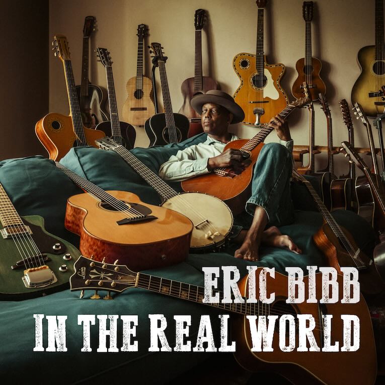 Eric Bibb, Back In The Real World, album cover front 