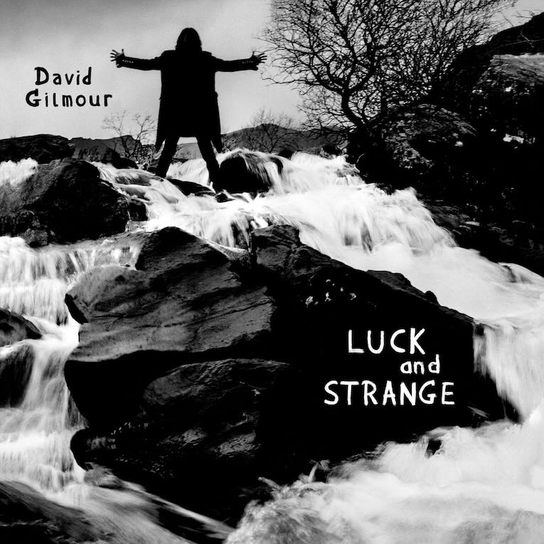 David Gilmour, Luck and Strange, album cover front 