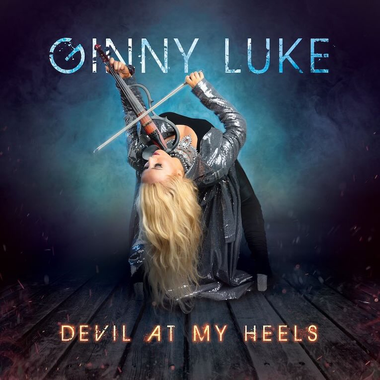 Ginny Luke, Devil At My Heels, album cover front 