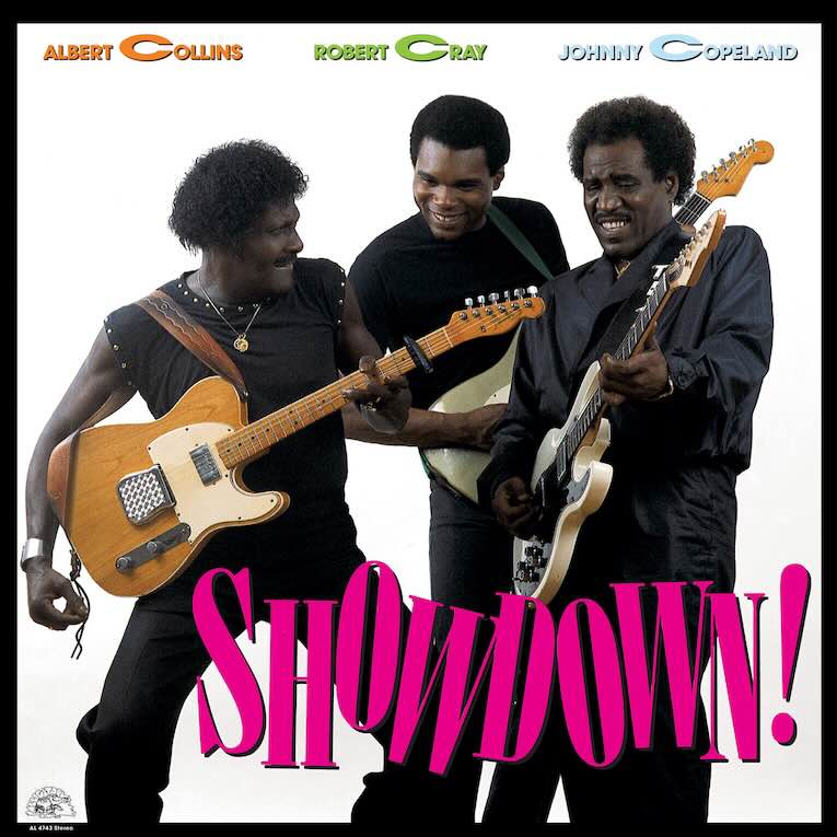 'Showdown!' by Albert Collins, Johnny Copeland And Robert Cray, Deluxe Reissue, album cover