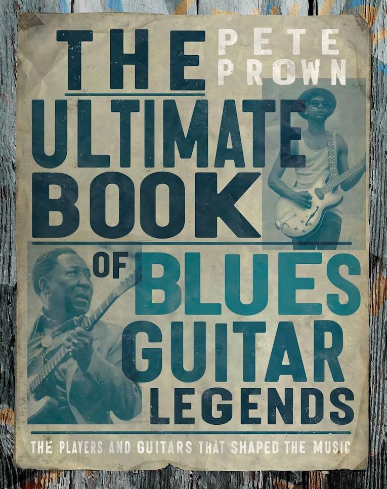 The Ultimate Book of Blues Guitar Legends, book cover front 