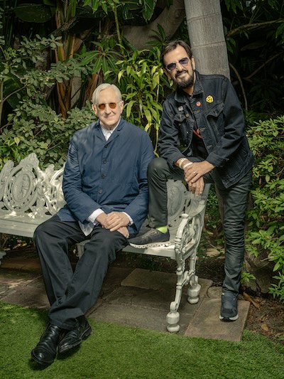 T Bone Barnett and Ringo Starr, photo, Look Up