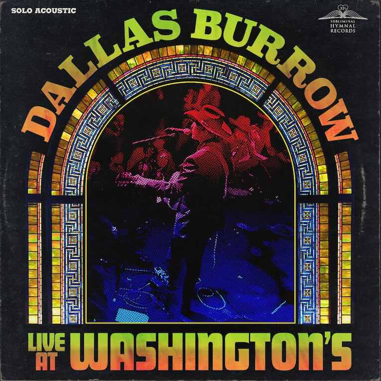 Dallas Burrow, Live At Washington's, album cover