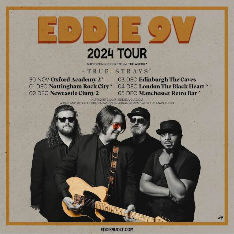 Eddie 9V, 2024 tour flyer, The Road To Nowhere