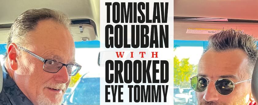 Tomaslav Goluban and Crooked Eye Tommy 'Nashville Road', album cover