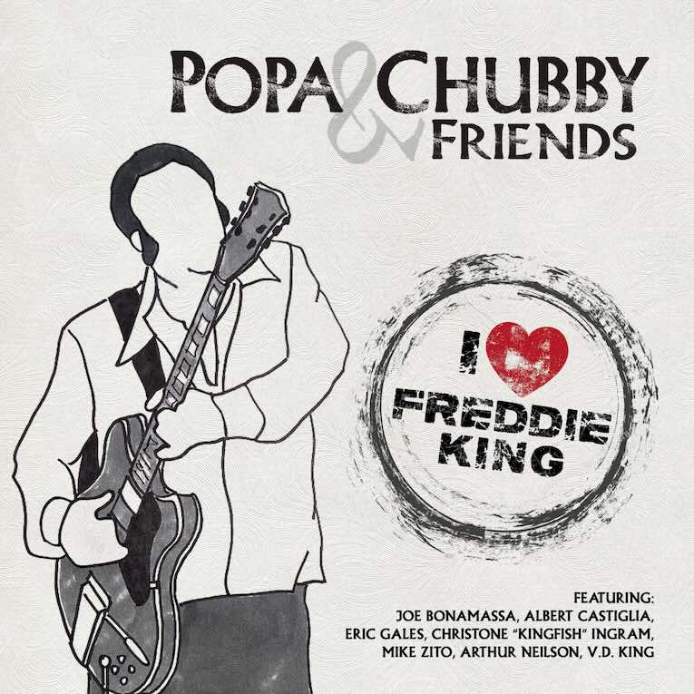 Popa Chubby, I Love Fred King, album cover