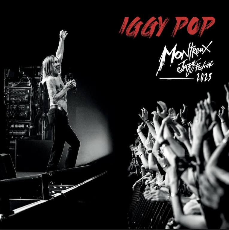  Iggy Pop ‘Montreux Jazz Festival 2023’, album cover