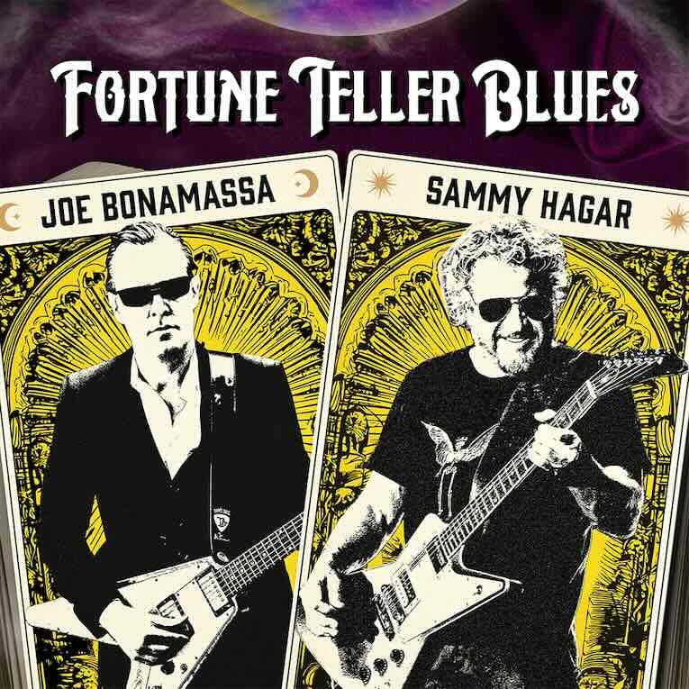 Joe Bonamassa and Sammy Hagar, Fortune Teller Blues, single cover