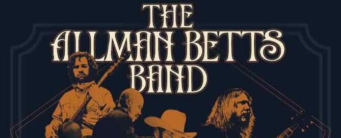 The Allman Betts Band 'Lucky Sevens Tour', tour flyer