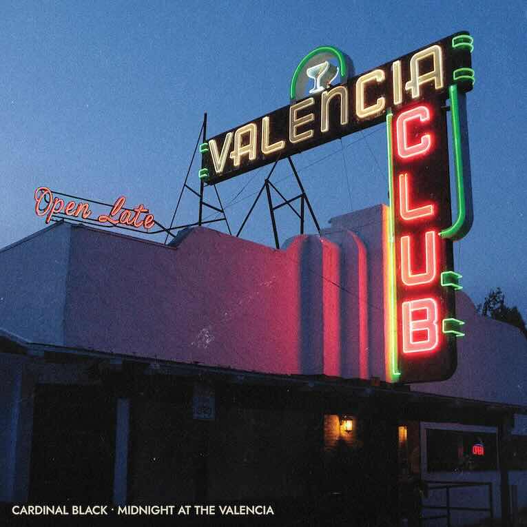 Cardinal Black, ‘Midnight at the Valencia’, album cover