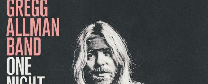 Gregg Allman 'One Night In DC', album cover