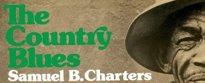 'The Country Blues', Samuel Charters, book cover