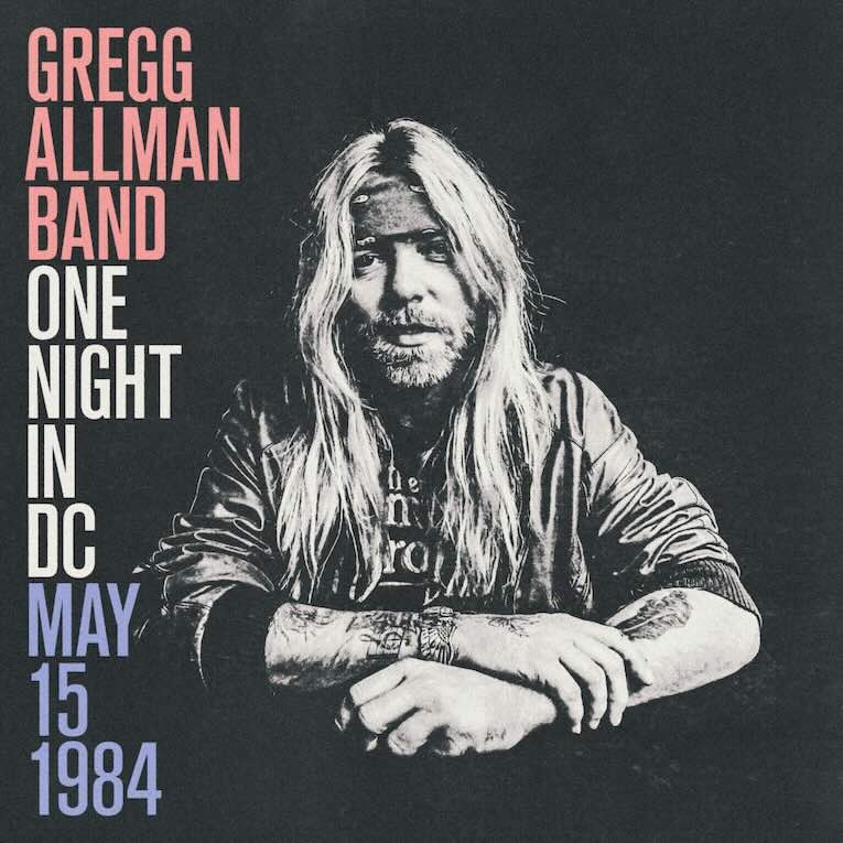 Gregg Allman 'One Night In DC', album cover