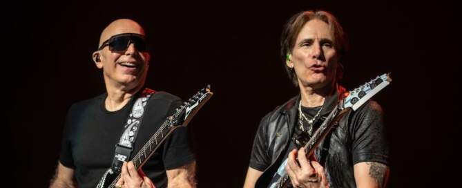 Joe Satriani and Steve Vai, photo, Satchvai Band Announce First-Ever U.S. Tour